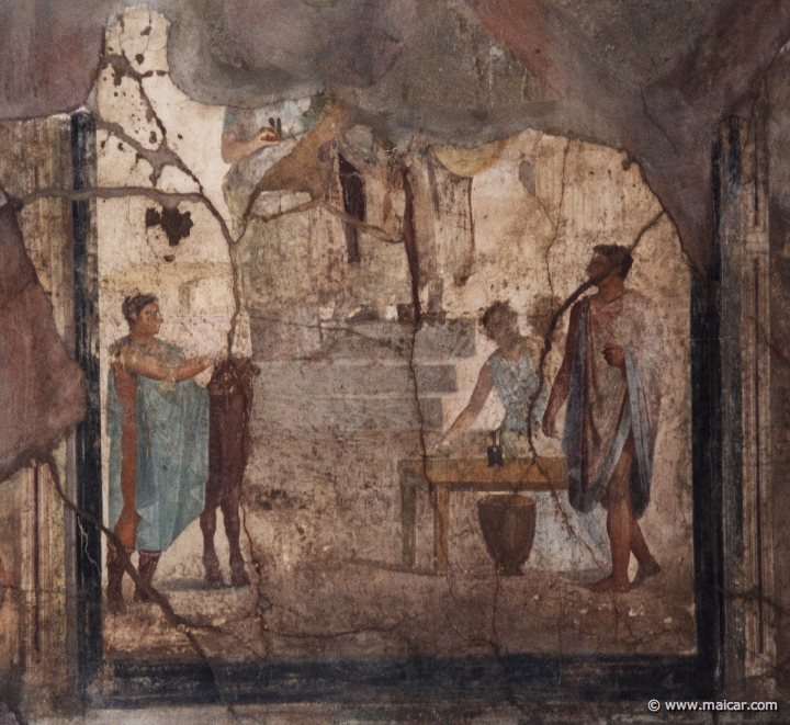 7418.jpg - Jason and Pelias. House of the Gilded Cupids, Pompeii.