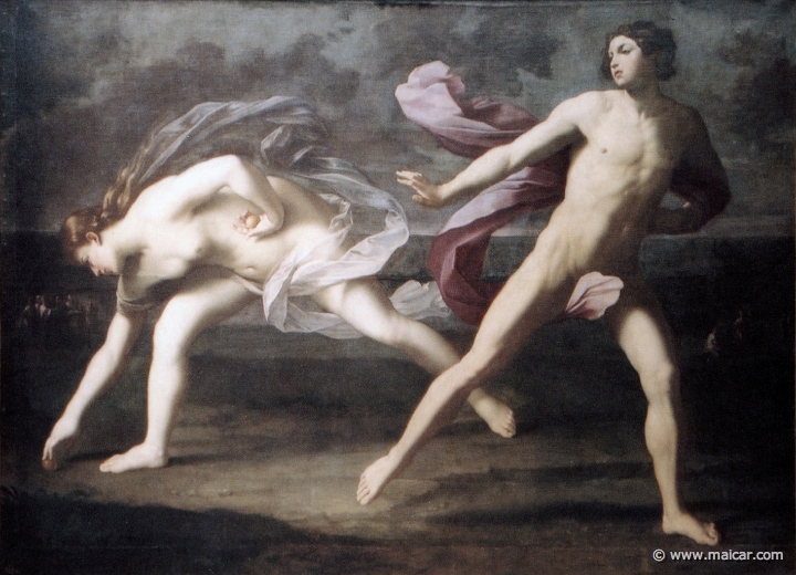 9803.jpg - 9803: Guido Reni 1575-1642: Hipómenes y Atalanta. Museo Nacional del Prado, Madrid.