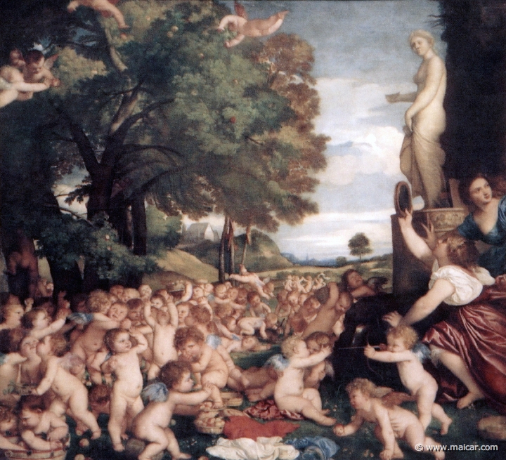 9817.jpg - 9817: Tiziano 1485/90-1576: Ofrenda a Venus. Museo Nacional del Prado, Madrid.