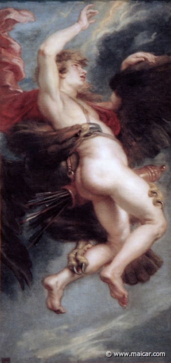 9828.jpg - 9828: Peter Paul Rubens 1577-1640: Ganimedes. Museo Nacional del Prado, Madrid.