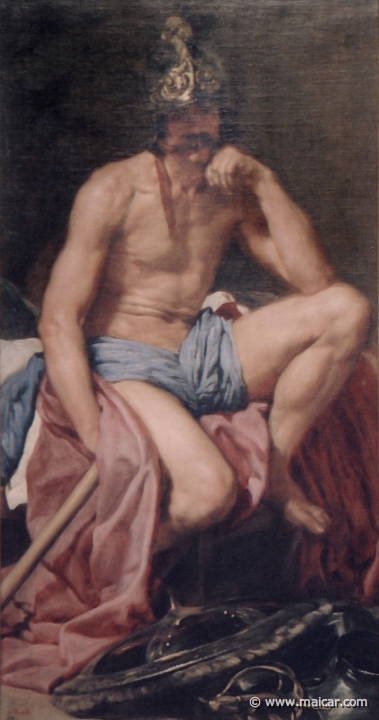 9835.jpg - 9835: Diego Velázquez 1599-1660: Marte. Museo Nacional del Prado, Madrid.