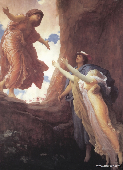 leighton005.jpg - leighton005: Frederic Leighton (1830-1896): The Return of Persephone.