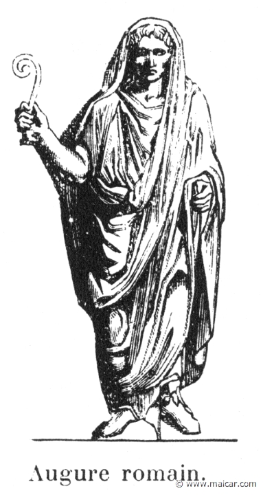 comm449.jpg - comm449: Augure romain. Info n/a. P. Commelin, Mythologie Grecque et Romaine, Éditions Garnier Frères, Paris.