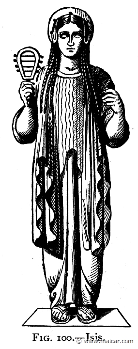 mur100.jpg - mur100: Isis.Alexander S. Murray, Manual of Mythology (1898).