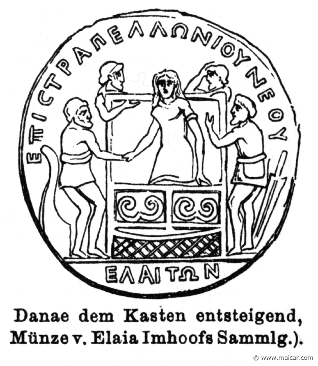RI.1-0948.jpg - RI.1-0948: Danae, getting into the chest.Wilhelm Heinrich Roscher (Göttingen, 1845- Dresden, 1923), Ausfürliches Lexikon der griechisches und römisches Mythologie, 1884.