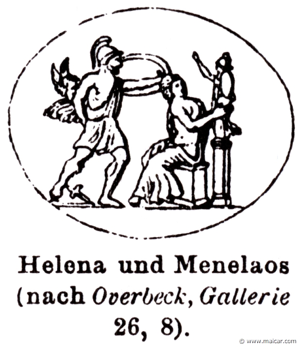 RI.2-1971.jpg - RI.2-1971: Menelaus and Helen.Wilhelm Heinrich Roscher (Göttingen, 1845- Dresden, 1923), Ausfürliches Lexikon der griechisches und römisches Mythologie, 1884.