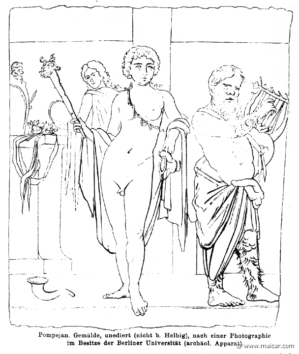 RI.2-2333.jpg - RI.2-2333: Hermaproditus. Pompeian painting.Wilhelm Heinrich Roscher (Göttingen, 1845- Dresden, 1923), Ausfürliches Lexikon der griechisches und römisches Mythologie, 1884.