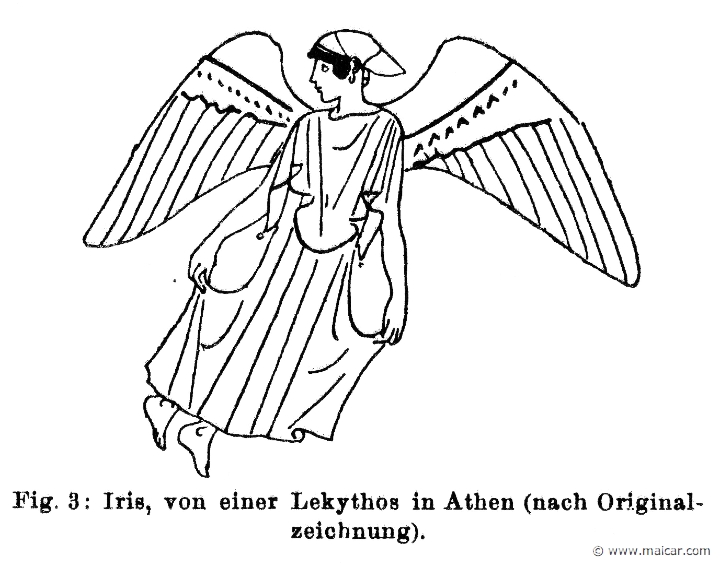 RII.1-0344.jpg - RII.1-0344: Iris.Wilhelm Heinrich Roscher (Göttingen, 1845- Dresden, 1923), Ausfürliches Lexikon der griechisches und römisches Mythologie, 1884.