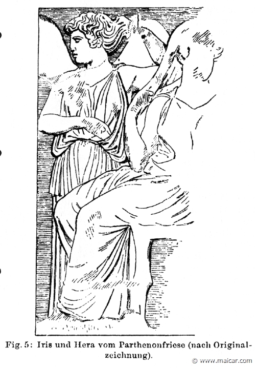 RII.1-0348.jpg - RII.1-0348: Iris and Hera.Wilhelm Heinrich Roscher (Göttingen, 1845- Dresden, 1923), Ausfürliches Lexikon der griechisches und römisches Mythologie, 1884.