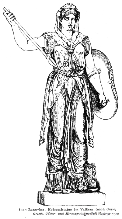 RII.1-0606.jpg - RII.1-0606: Statue of Juno.Wilhelm Heinrich Roscher (Göttingen, 1845- Dresden, 1923), Ausfürliches Lexikon der griechisches und römisches Mythologie, 1884.