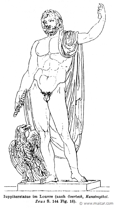 RII.1-0761.jpg - RII.1-0761: Statue of Jupiter.Wilhelm Heinrich Roscher (Göttingen, 1845- Dresden, 1923), Ausfürliches Lexikon der griechisches und römisches Mythologie, 1884.