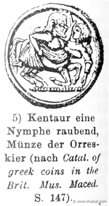 RII.1-1052.jpg - RII.1-1052: Centaur abducting a Nymph.Wilhelm Heinrich Roscher (Göttingen, 1845- Dresden, 1923), Ausfürliches Lexikon der griechisches und römisches Mythologie, 1884.
