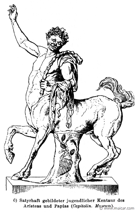 RII.1-1053.jpg - RII.1-1053: Young Centaur.Wilhelm Heinrich Roscher (Göttingen, 1845- Dresden, 1923), Ausfürliches Lexikon der griechisches und römisches Mythologie, 1884.