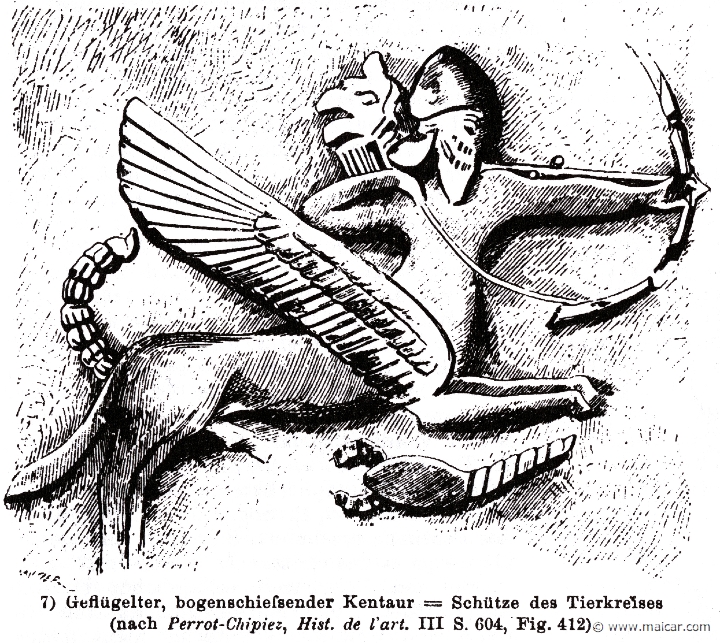 RII.1-1055.jpg - RII.1-1055: Centaur (Sagittarius).Wilhelm Heinrich Roscher (Göttingen, 1845- Dresden, 1923), Ausfürliches Lexikon der griechisches und römisches Mythologie, 1884.