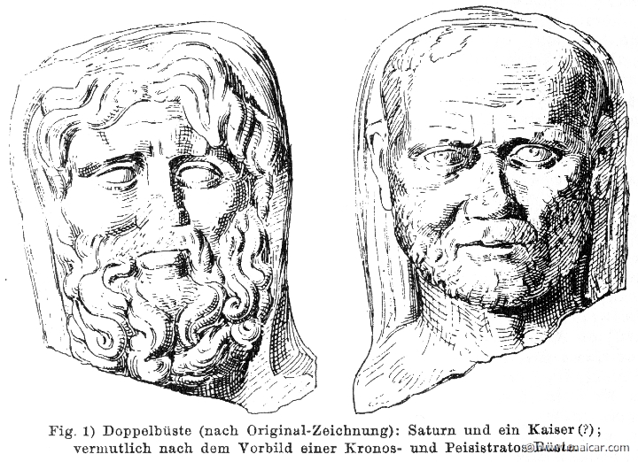 RII.1-1461.jpg - RII.1-1461: Saturn and an Emperor.Wilhelm Heinrich Roscher (Göttingen, 1845- Dresden, 1923), Ausfürliches Lexikon der griechisches und römisches Mythologie, 1884.