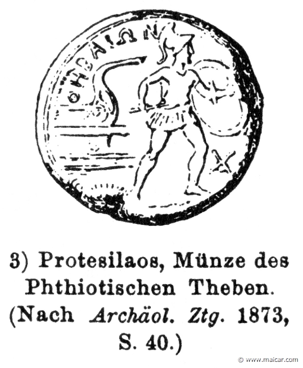 RIII.2-3166.jpg - RIII.2-3166: Protesilaus.Wilhelm Heinrich Roscher (Göttingen, 1845- Dresden, 1923), Ausfürliches Lexikon der griechisches und römisches Mythologie, 1884.