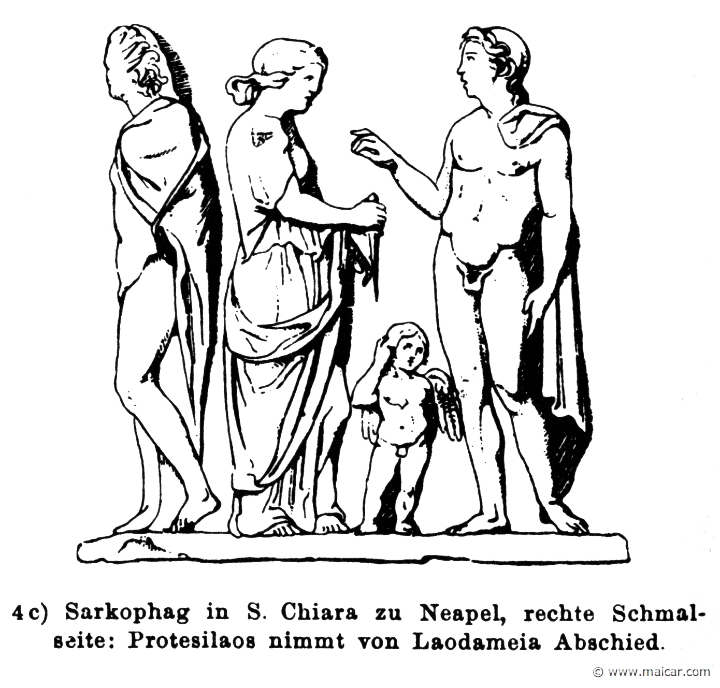 RIII.2-3168b.jpg - RIII.2-3168b: Protesilaus and Laodamia.Wilhelm Heinrich Roscher (Göttingen, 1845- Dresden, 1923), Ausfürliches Lexikon der griechisches und römisches Mythologie, 1884.