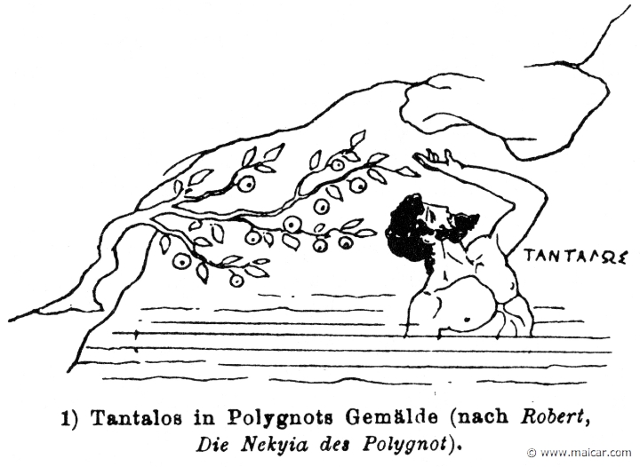RV-0083.jpg - RV-0083: Tantalus.Wilhelm Heinrich Roscher (Göttingen, 1845- Dresden, 1923), Ausfürliches Lexikon der griechisches und römisches Mythologie, 1884.