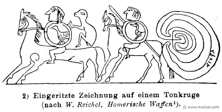 RV-0100.jpg - RV-0100: Carved signs in a clay jug.Wilhelm Heinrich Roscher (Göttingen, 1845- Dresden, 1923), Ausfürliches Lexikon der griechisches und römisches Mythologie, 1884.