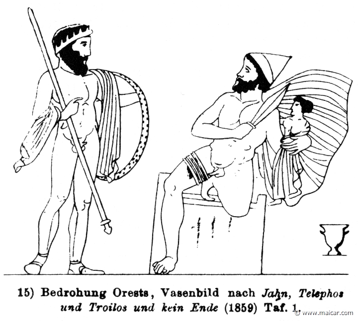 RV-0305.jpg - RV-0305: Telephus.Wilhelm Heinrich Roscher (Göttingen, 1845- Dresden, 1923), Ausfürliches Lexikon der griechisches und römisches Mythologie, 1884.