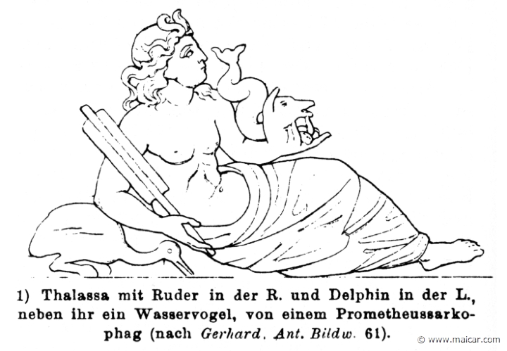 RV-0444.jpg - RV-0444: Thalassa.Wilhelm Heinrich Roscher (Göttingen, 1845- Dresden, 1923), Ausfürliches Lexikon der griechisches und römisches Mythologie, 1884.