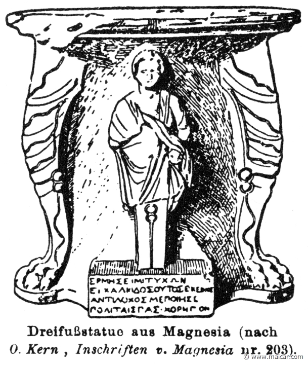RV-1384.jpg - RV-1384: Tychon (Attic deity resembling Priapus).Wilhelm Heinrich Roscher (Göttingen, 1845- Dresden, 1923), Ausfürliches Lexikon der griechisches und römisches Mythologie, 1884.