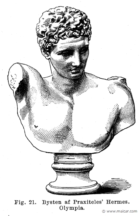 see052a.jpg - see052a: Hermes of Praxiteles, ca. 340 BC. Olympia.