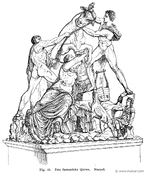see163.jpg - see163: Toro Farnese. Amphion, Zethus, Dirce and Antiope. Naples.