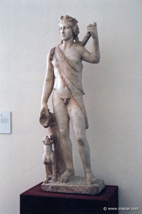10006.jpg - 10006: Baco. Siglo II. Aldaya, Torrente, Valencia. Museo Arqueológico Nacional.