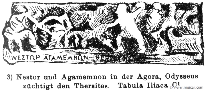 RIII.1-0293b.jpg - RIII.1-0293b: Nestor, Agamemnon, Odysseus. Wilhelm Heinrich Roscher (Göttingen, 1845- Dresden, 1923), Ausfürliches Lexikon der griechisches und römisches Mythologie, 1884.
