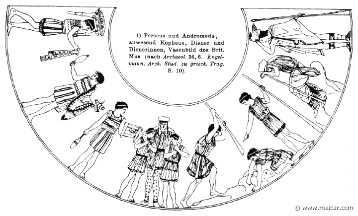 RIII.2-1995.jpg - RIII.2-1995: Perseus and Andromeda. Present: Cepheus and servants. Wilhelm Heinrich Roscher (Göttingen, 1845- Dresden, 1923), Ausfürliches Lexikon der griechisches und römisches Mythologie, 1884.