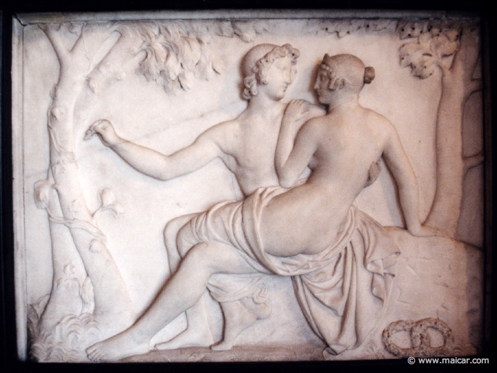 3620.jpg - 3620: Bertel Thorvaldsen 1770-1844: Amor und Psyche, 1823. Landesmuseum Oldenburg, Das Schloß.