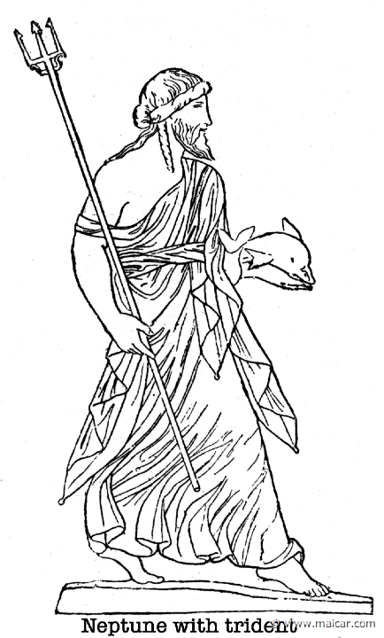 gay189.jpg - gay189: Poseidon.Charles Mills Gayley, The Classic Myths in English Literature (1893).